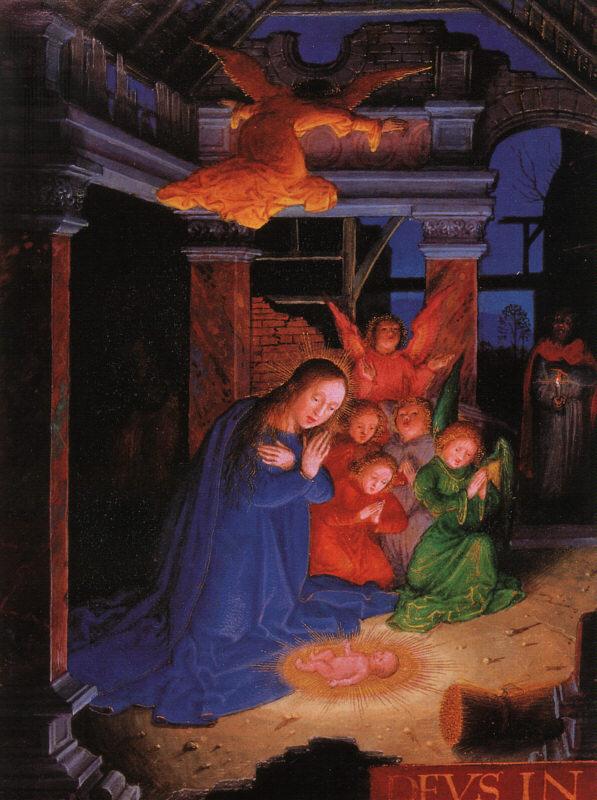Gerard Hornebout Nativity oil painting image